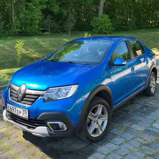 Аренда Renault Logan Stepway в Калининграде | CarPlus